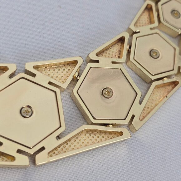 BCBG Maxazria Gold Tone Chunky Chain Necklace - Picture 5 of 6